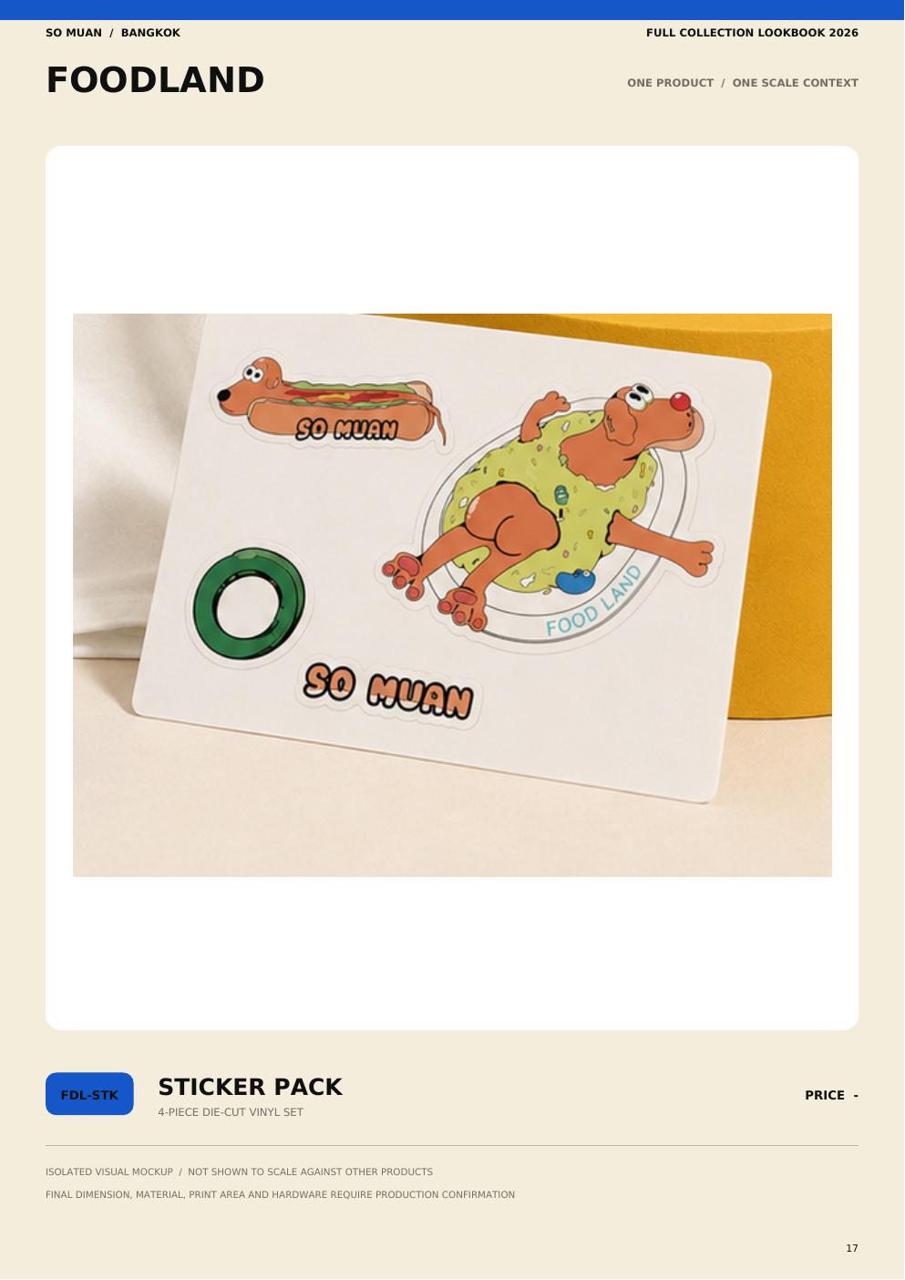 So Muan catalog page 17: FOODLAND