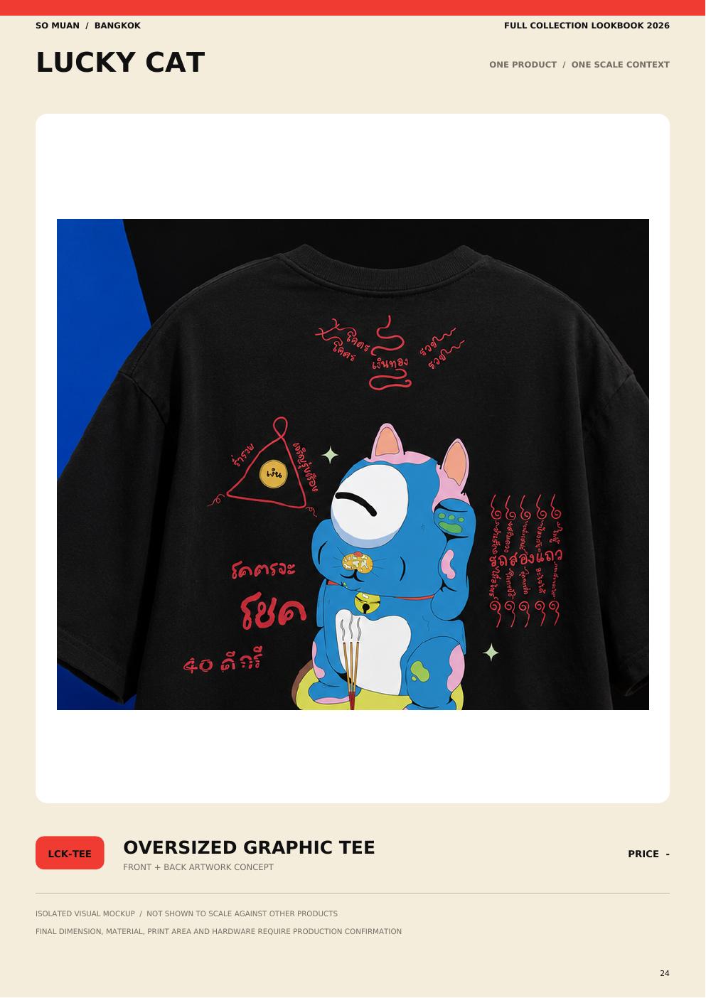 So Muan catalog page 24: LUCKY CAT