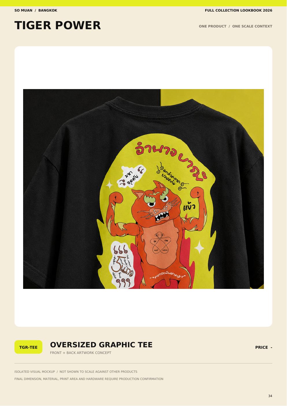 So Muan catalog page 34: TIGER POWER